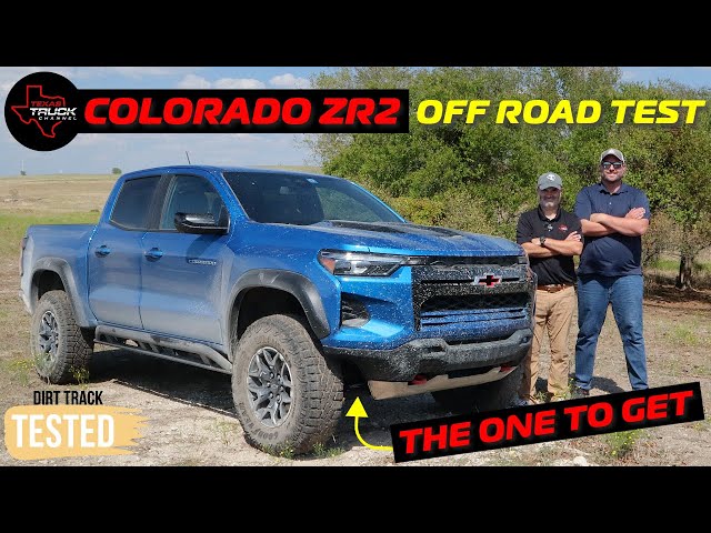 Chevrolet Colorado ZR2 Is The One To Get - TESTED ON DIRT
