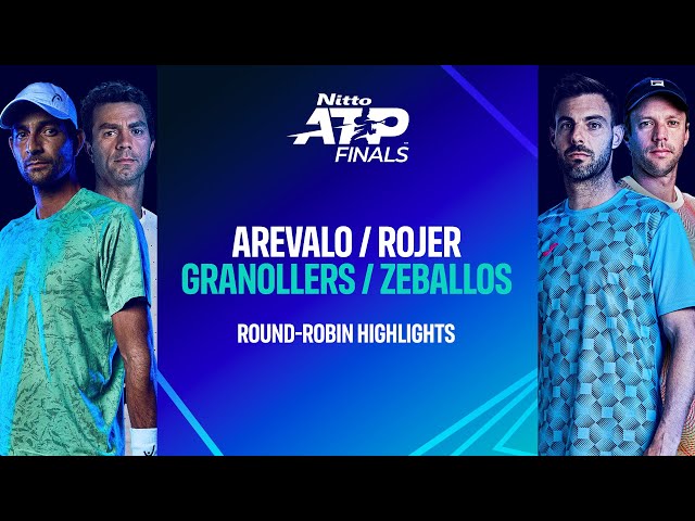 Arevalo/Rojer vs. Granollers/Zeballos | Nitto ATP Finals Highlights