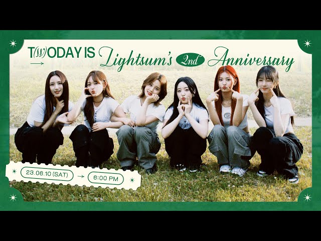 T(w)ODAY IS LIGHTSUM’s 2nd ANNIVERSARY!