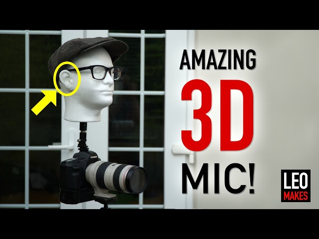 How to make a binaural ("3D") microphone