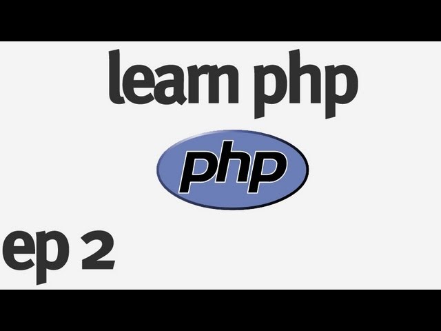 Learn PHP - Variables