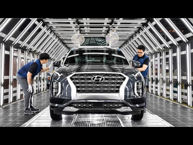 2021 Hyundai Palisade SUV Production line