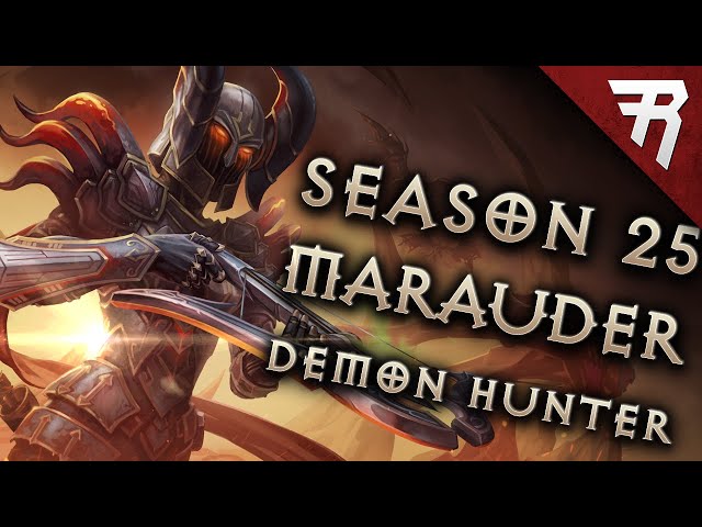 Diablo 3 Season 30 Demon Hunter Marauder build guide - Patch 2.7.7