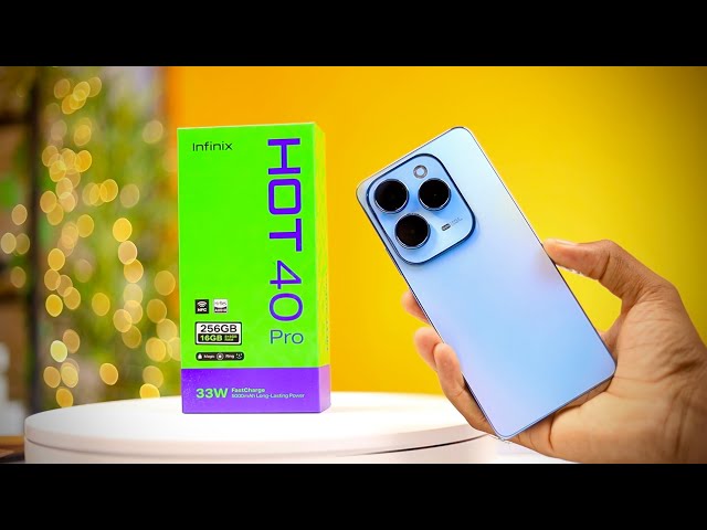 INFINIX HOT 40 PRO UNBOXING AND Review