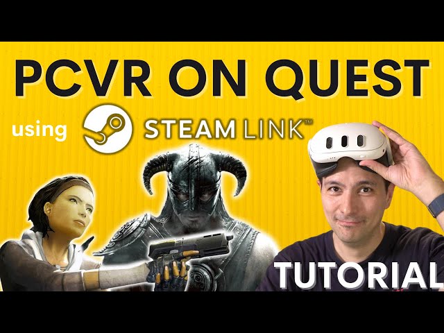 QUEST PCVR TUTORIAL - How To Play PCVR Games Like Half-Life Alyx With Your Quest!