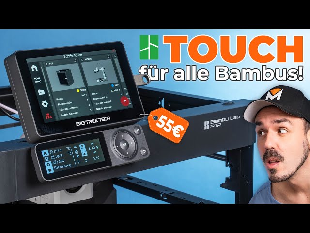 Panda Touch | 10 BambuLab 3D-Drucker GLEICHZEITIG steuern!