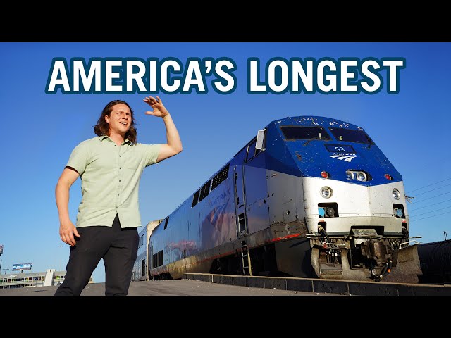 4. Riding America's LONGEST TRAIN to Alaska!