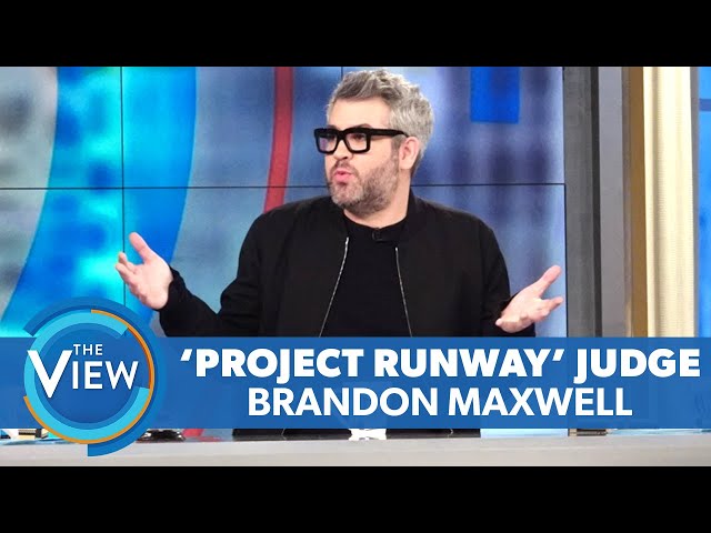 Fashion Designer Brandon Maxwell Talks Small-town Clothing Store To Celebrity Stylist | The View