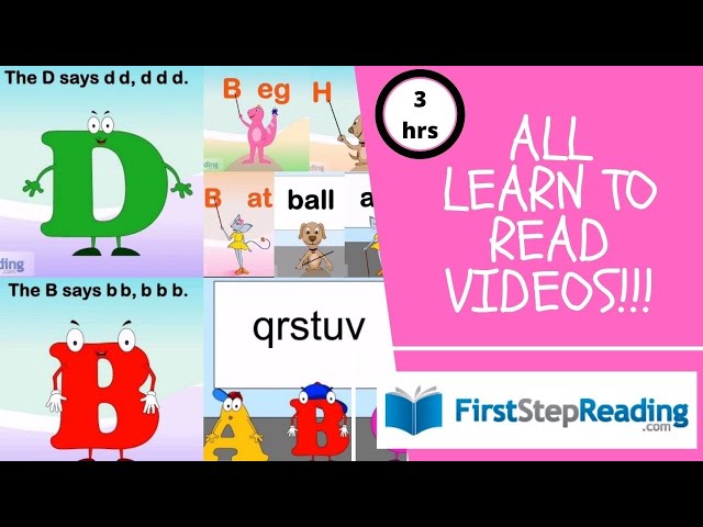 ALL Learn to Read Videos!/Kindergarten/Phonics/Sight Words/Letter Sounds/Exceptions/Digraphs/Pre-K