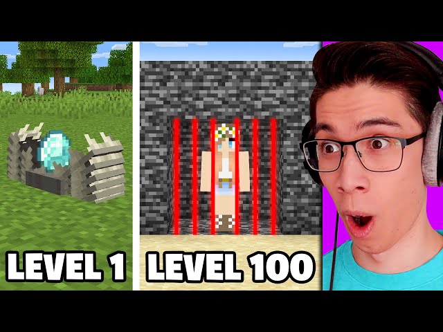 Testing Minecraft Traps From Level 1 to 100 (Part 2)
