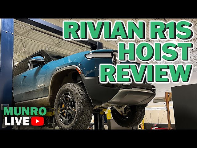"Range Rover From the Future": Rivian R1S Hoist Review
