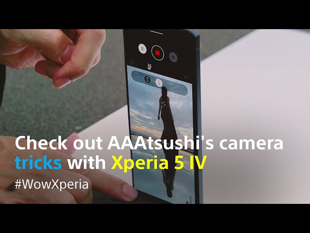 Check out AAAtsushi's camera tricks with Xperia 5 IV