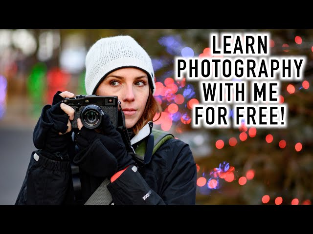 Learn the Foundations of Photography with Me for FREE! Complete Course Launch