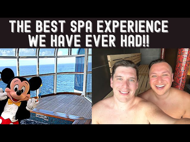 Disney Cruise Line Private Spa Experience 2023 | Rainforest Thermal Spa | Senses Spa Tour and Review
