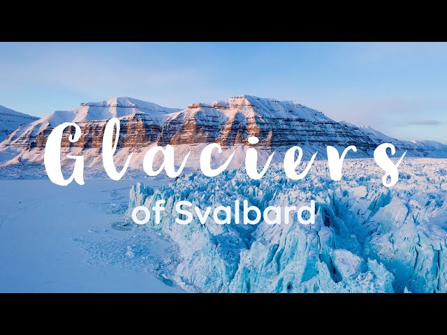 1 MINUTE OF GLACIER VIEWS AND SOOTHING MUSIC | Svalbard Northernmost Norway