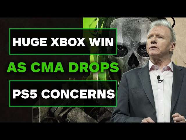 Activision Xbox Gets a HUGE Win as CMA Drops PS5 Concerns
