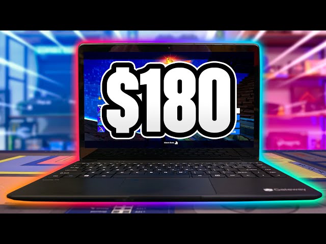 This Laptop was only $180 & It Can Game!