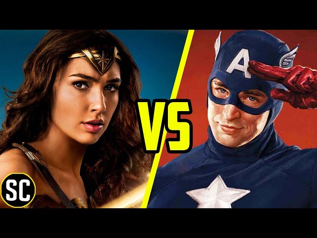 Wonder Woman vs Captain America: First Avenger - SCENE FIGHTS!