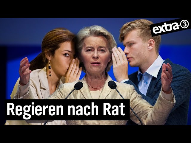 Minister am Berater-Tropf: Wer regiert wirklich? (mit Katrin Bauerfeind) | extra 3 | NDR