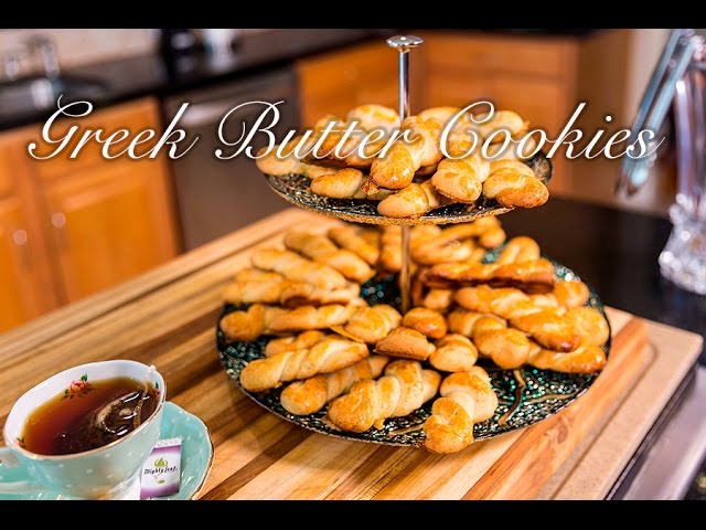 Greek Butter Cookies/ Koulourakia