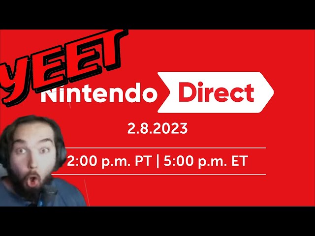 LETS SEE WHAT THEY COOKIN IN TODAYS NINTENDO DIRECT (5PM EST)