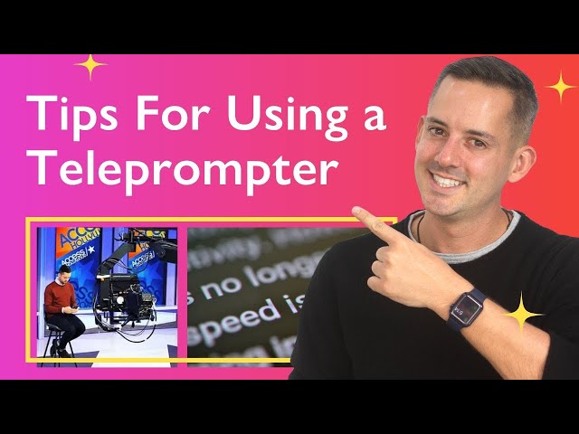 Tips For Using A Teleprompter | Phil Pallen