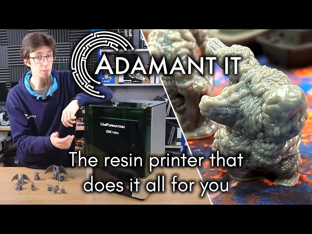This 3D printer made Resin easy! - Uniformation GKtwo Review #uniformation3d #gktwo