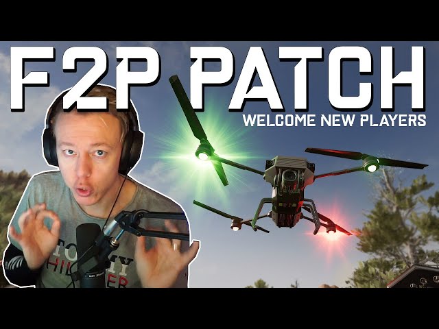 FREE2PLAY PATCH IS HERE - Tactical drone, healing kit, visual marker, tutorial mode and more