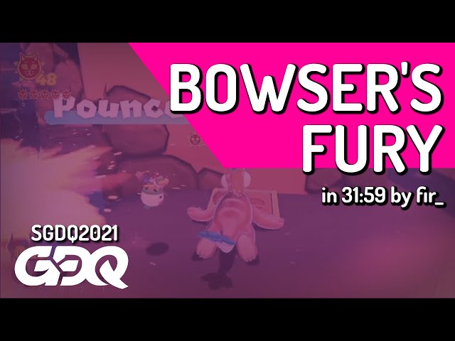 Bowser's Fury by fir_ in 31:59 - Summer Games Done Quick 2021 Online
