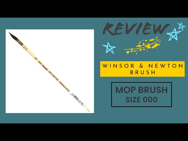 [REVIEW] Brush Winsor & Newton Pure Squirrel Wash Brush Size 000