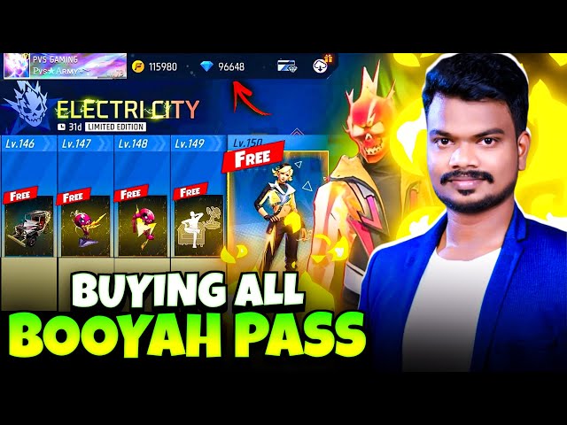 Buying New Booyah pass S13 with 20000 Diamonds 💎 ELECTRI CITY BUNDLE AND EMOTE IN TAMIL || FREE FIRE