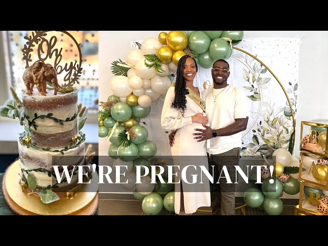 WE'RE HAVING A BABY!! | Bronson and Jas Baby Shower Vlog