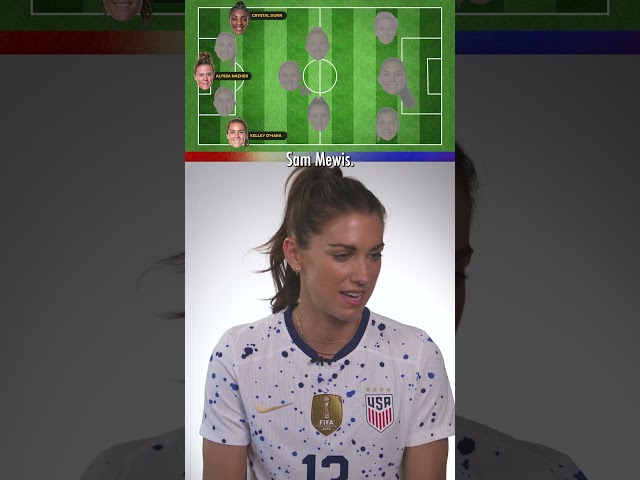 Alex Morgan puts her USWNT memory to the test 🧠