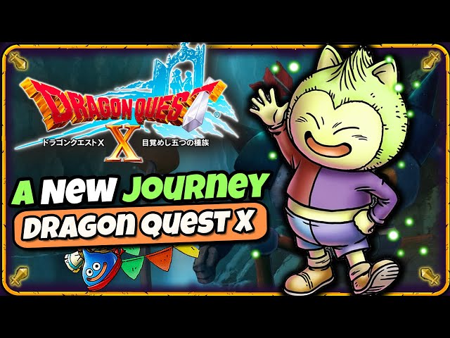 Prologue of Dragon Quest 10 in English - Dragon Quest X Online Gameplay