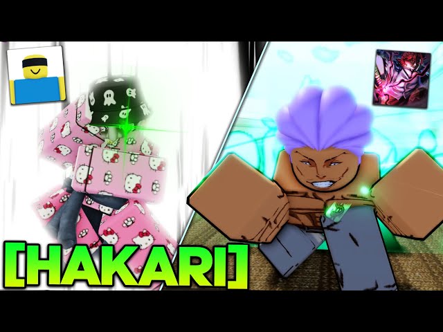 Using HAKARI In Different Roblox Anime Games