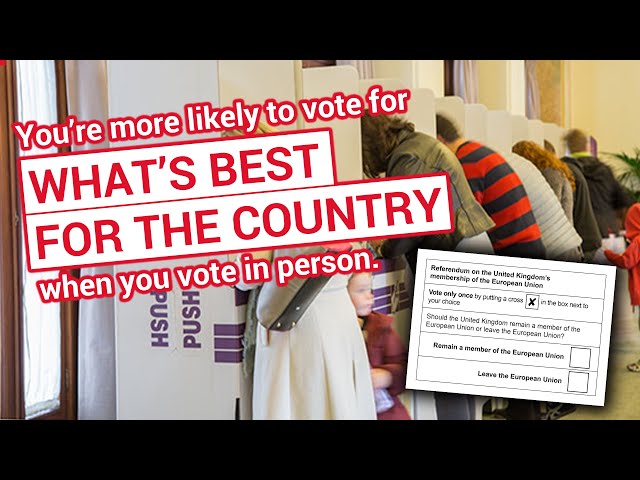 How the organisation of elections affects your vote