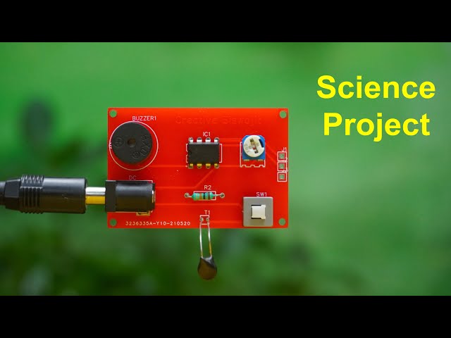 Science Projects For School | Fire Alarm Project