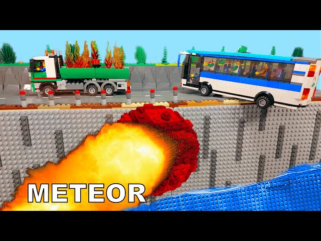 LEGO METEORS on BRICKLAND - DISASTER Action MOVIE ep 66