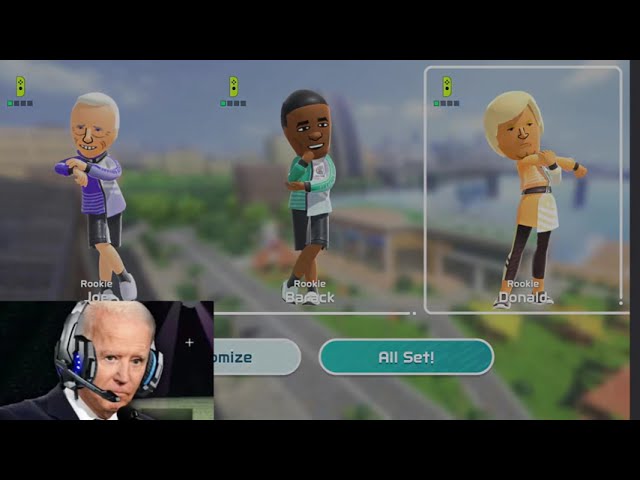 US Presidents Play Switch Sports Golf (Classic A) - Part 1