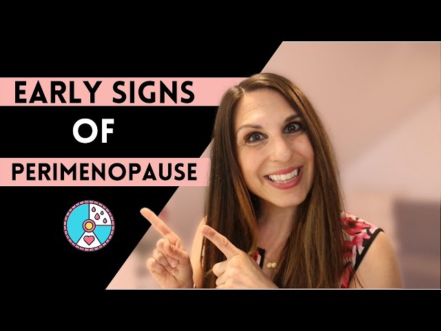 The 3 Early Signs of Perimenopause You Don't Want To Miss!  | Heather Hirsch MD