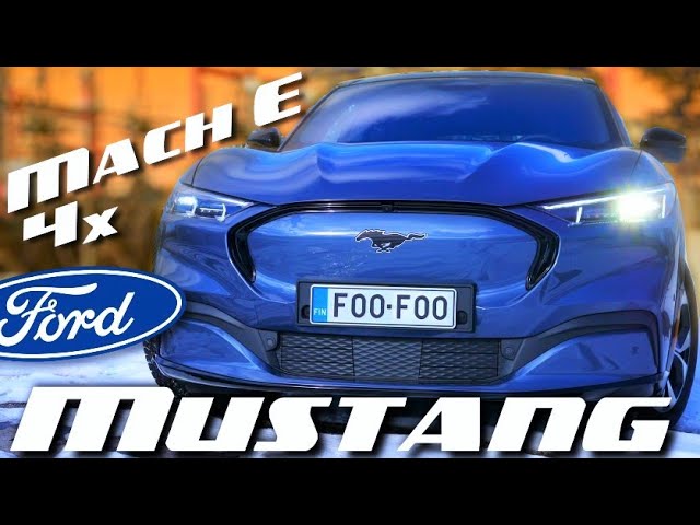PATREON ENNAKKONÄYTÖS! Ford Mustang Mach E 4X, Sähköori vai sähköponi?