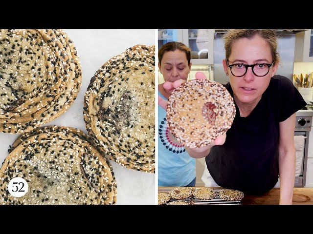 Crispy & Chewy Toasted Sesame Cookies | Amanda Messes Up in the Kitchen