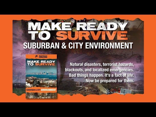 Make Ready to Survive: Suburban & City Environment Trailer
