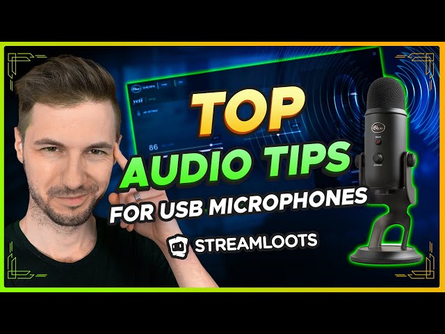 Streaming Audio Tips for Blue Yeti & Other USB Mics [SOUND LIKE A BOSS]
