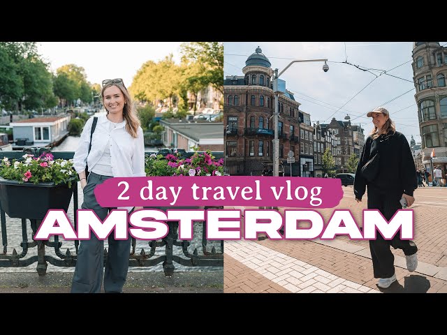 AMSTERDAM Travel Vlog: What To See, Eat & Do