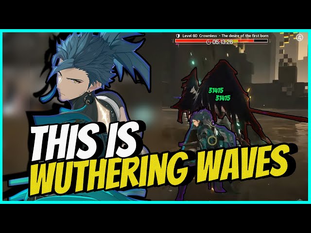 Wuthering Waves END GAME bosses are HIGHLY difficult