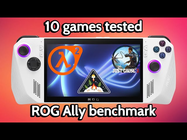 ROG Ally Benchmark - 10 Games Tested