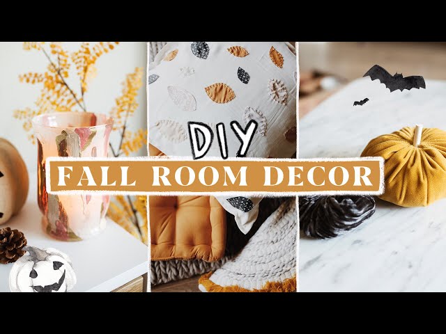 DIY Fall + Autumn Room Decor (Anthropologie Inspired) 🍂🍁🦊
