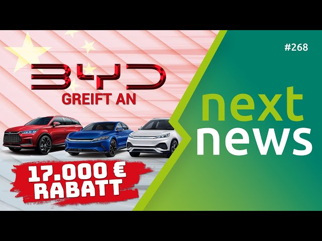 nextnews: Ionity senkt Preise, neue Rabatte, 25.000$-Tesla, Porsche Macan, Cupra-Garantie, BYD