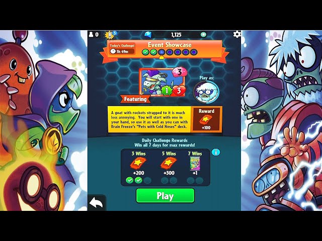 Event Showcase | Daily Challenge Day 3 | 12 August 2022 | PVZ Heroes